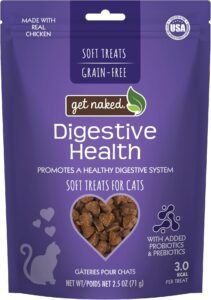 Soft chicken cat treats for senior cats with sensitive stomachs